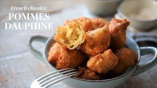 How to make pommes dauphine: (French potato puffs recipe)