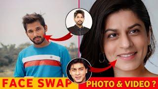 How to Change Face in Photo Online | Face Changer App | Face Swap in Photo