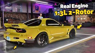 Need for Speed Heat - 2000HP MAZDA RX-7 SPIRIT R Customization | Real Engine & Sound