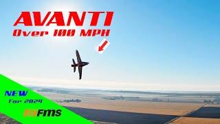 FMS AVANTI 90mm EDF Review - AMAZING Flight Footage!