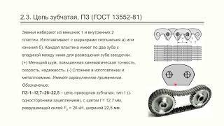 Лекция 6. Цепные и ременные передачи