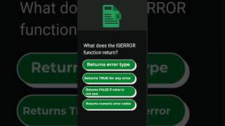 Kutools for Excel | What does the ISERROR function return?