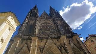 Gothic St. Vitus Cathedral in Prague