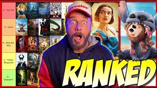 Disney Live-Action Remake Tier Ranking (Jungle Book to Lilo & Stitch)