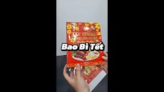 Thiết kế bao bì lạp xưởng tết chọ màu gì cho đẹp l Toàn Hộp Giấy