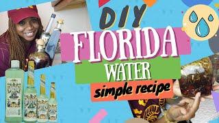 How To Make Florida Water | Simple DIY Green Witch Florida Water Recipe