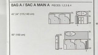 How To Arrange or Layout Sewing Pattern Pieces - Updated