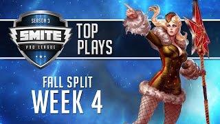 SMITE Pro League 2016 - Week 4 Top Plays (Fall Split)