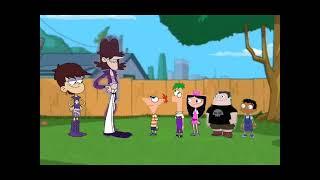 Luna Loud introducing Phineas, Ferb and their Friends to Mick Swagger