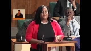 Sectoral Debate Presentation by Mrs. Natalie Neita-Headley - June 21, 2016