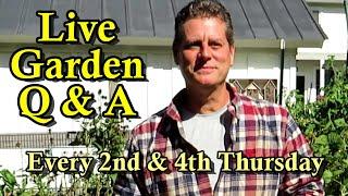 Garden Grounds E-45 Live Q & A: Live Garden Questions Answered -  Extending the Fall/Winter Garden