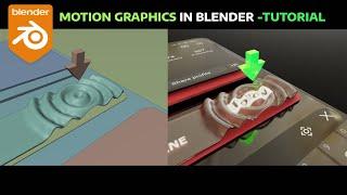 motion graphics in blender - Tutorial