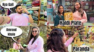 Himani Nal Kiti Shopping | Special Paranda | Amanjass Vlogs |