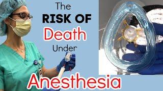 REAL ANESTHESIOLOGIST discusses the RISK of DYING Under General Anesthesia