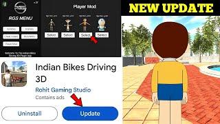 Indian Bike Driving 3D New Doraemon Character in Update | All Cheat Codes of Update |Harsh in Game