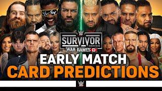 WWE Survivor Series 2024 - Early Card [v4]