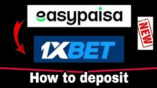 1xbet me deposit kaise karen !! 1xbet deposit easypaisa ! how to deposit  1xbet in easypesa