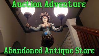 Abandoned Antique Store In Dorr Mi. Full Of Surprises! We Got Some Gems! ~ Auction Adventure