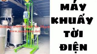 Máy khuấy hóa chất 200 lít nâng hạ tự động call 090 9792 905 Mr Thạch