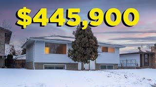 Tour inside a $445,000 in CALGARY, AB - Investors & First Time Home Buyers!