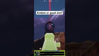 Is this Fortnite player cheating? #fortnite #fortniteclips #aimbot #hacker #cheat