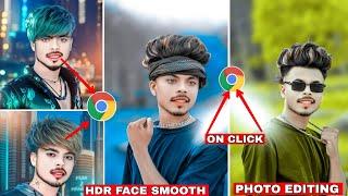 सबसे आसान तरीका online photo editing || one click photo editing || online cb photo editing || #viral