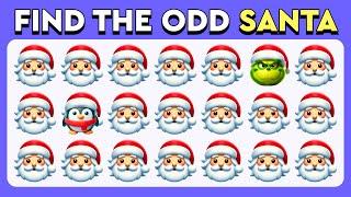 Find the ODD One Out - Christmas Edition ️ | Easy, Medium, Hard Levels