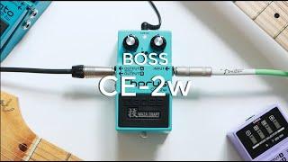 My All Time Favorite Pedal | Boss CE 2W Waza | Mono & Stereo (No Talking)