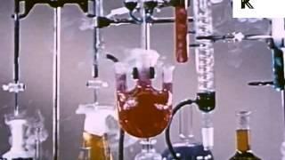 Archival Laboratory Science, Scientists, Experiments, 1930s-1960s, Kinolibrary Footage