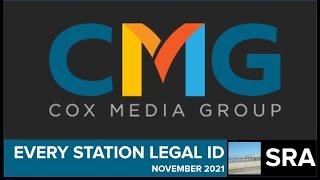 Cox Media Group Every Radio Station Legal ID (November 2021)