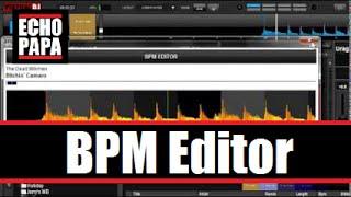 Virtual DJ 8: BPM Editor