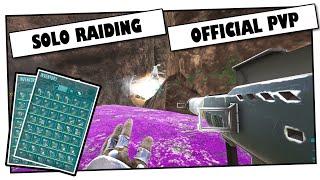 Solo raiding a hidden base - Mega loot [ Ark official PvP ]