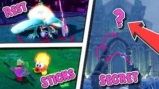 10 INSANE Secrets You MISSED in Kirby and the Forgotten Land! [Hammer Secret/Castle Secret!]