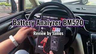 OBDResource BM520 Professional Battery Analysis Tool Demo Video