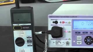 3200A  Electrical Test Equipment Calibrator Demonstration