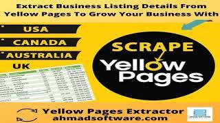 What Is The Best Lead Scraper Tool To Extract Listing Details From The Yellow Pages Directory?