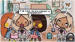I Pretended To Be The PRESIDENT’s DAUGHTER  | *with voice* | Toca Boca TikTok Roleplay