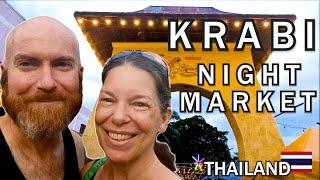 SO MUCH FOOD @the Krabi Town Night Market | Krabi, Thailand 