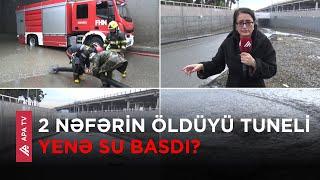 ADY: “Öz gözümlə müşahidə etdim ki, lyukun qapağı atdı və  bura su doldu” - APA TV