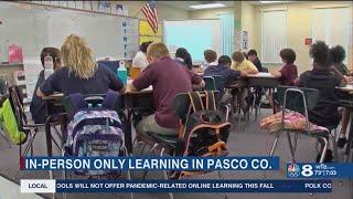 Pasco County Schools bringing back students to in-class learning for '21-'22 school year