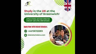 Start your journey at the University of Greenwich!