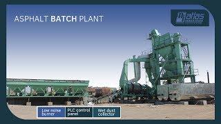 Asphalt batch mix plant India