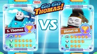 Thomas & Friends: Go Go Thomas - S. Thomas vs Diesel 10 in Roaring Fall Reverse