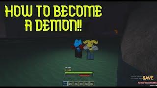 HOW TO BECOME A DEMON | Onikiri | Roblox Demon Slayer