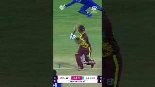 36 runs from one over as Nicholas Pooran hits out #cricket #cricketshorts #ytshorts #t20worldcup