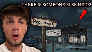 TERRIFYING Camping in Haunted Ghost Town - We Were NOT Alone! Most Dangerous Camping Trip