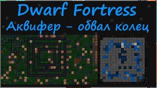 Dwarf Fortress - Heavy aquifer. Метод обвала колец и поршня.