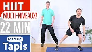 HIIT TOUS NIVEAUX !! - Difficulté: 3-4/5