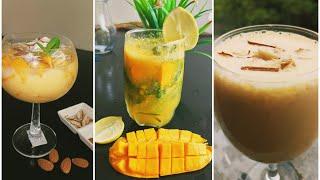 3 Easy Summer Refreshing Drinks. Mango Mojito Recipe. Mango Mastani. Lemonade For Weight Loss