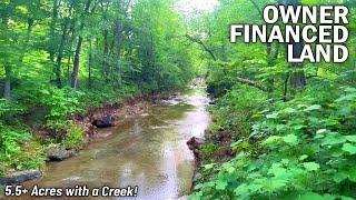 Owner Financed Creek Land for Homesteading! $1,500 Down Payment - InstantAcres.com - Wooded! ID#CG34